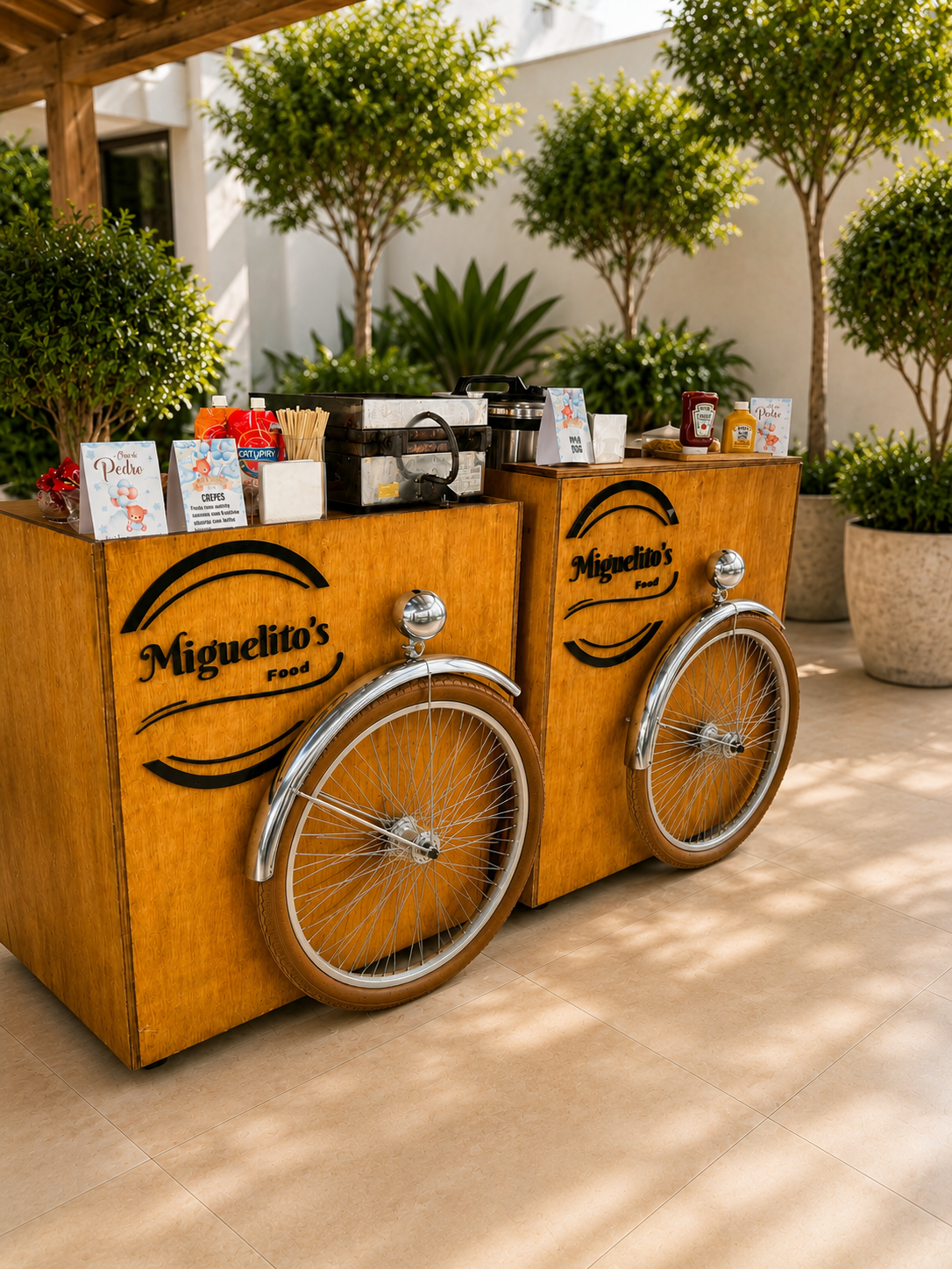 Carrinho de Crepes Miguelitos Foods